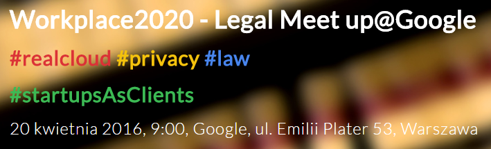 Legal Meetup@Google