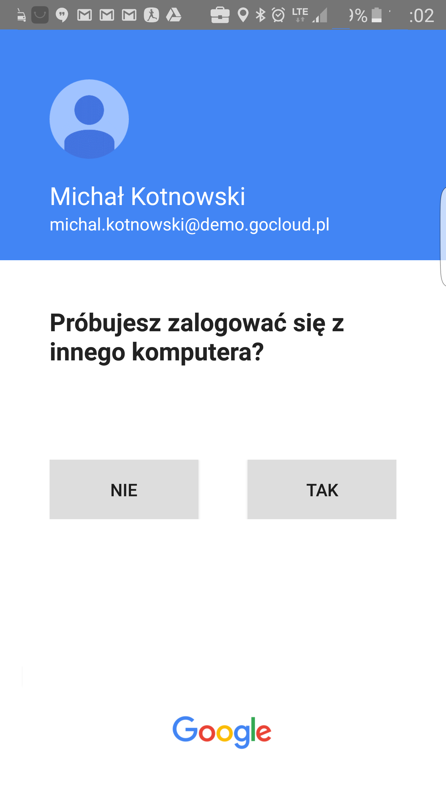 Nowa Opcja Logowanie W Weryfikacji Dwuetapowej W Google Apps