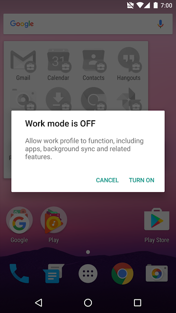 Android 7.0 Nougat - wyłączanie trybu pracy